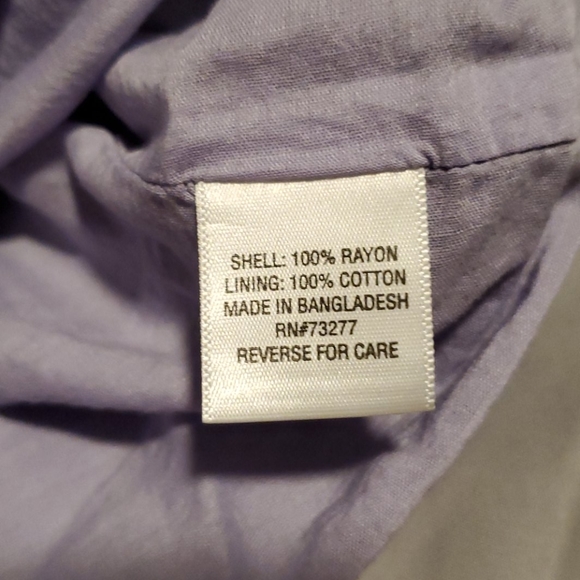 EUC Black & Purple Ombre Striped Skirt - Picture 4 of 5